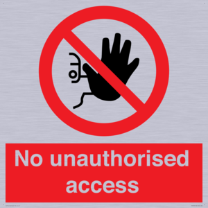 No unauthorised access